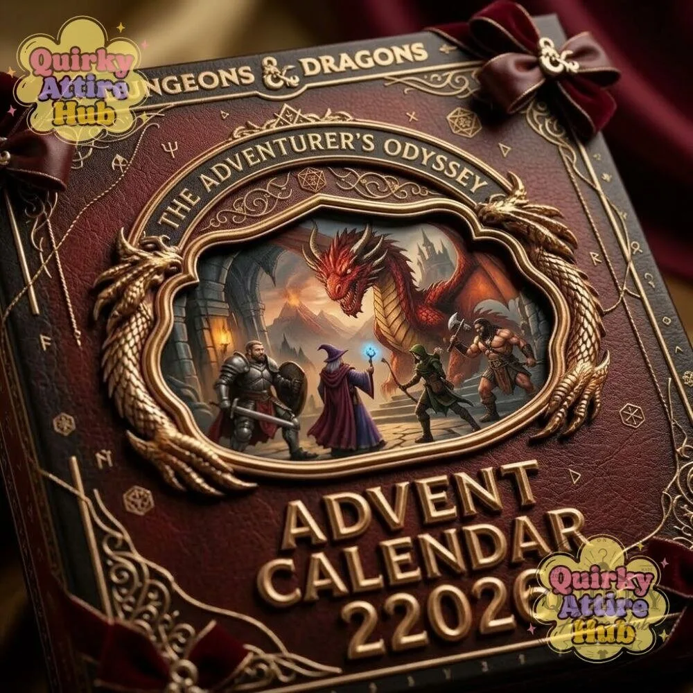 Dungeons & Dragons The Adventurers Odyssey Advent Calendar 2026 3D Red Dragon Fantasy 27 Dungeons & Dragons The Adventurers Odyssey Advent Calendar 2026 3D Red Dragon Fantasy