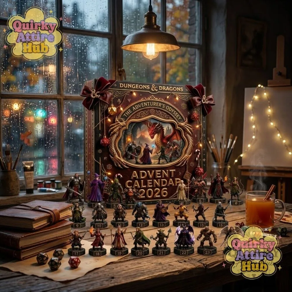 Dungeons & Dragons The Adventurers Odyssey Advent Calendar 2026 3D Red Dragon Fantasy 30 Dungeons & Dragons The Adventurers Odyssey Advent Calendar 2026 3D Red Dragon Fantasy