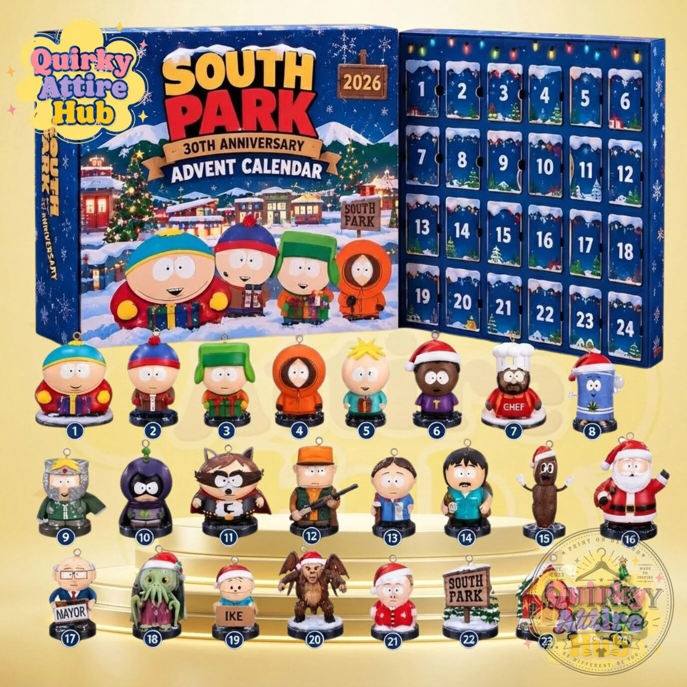 South Park 30th Anniversary Advent Calendar 2026