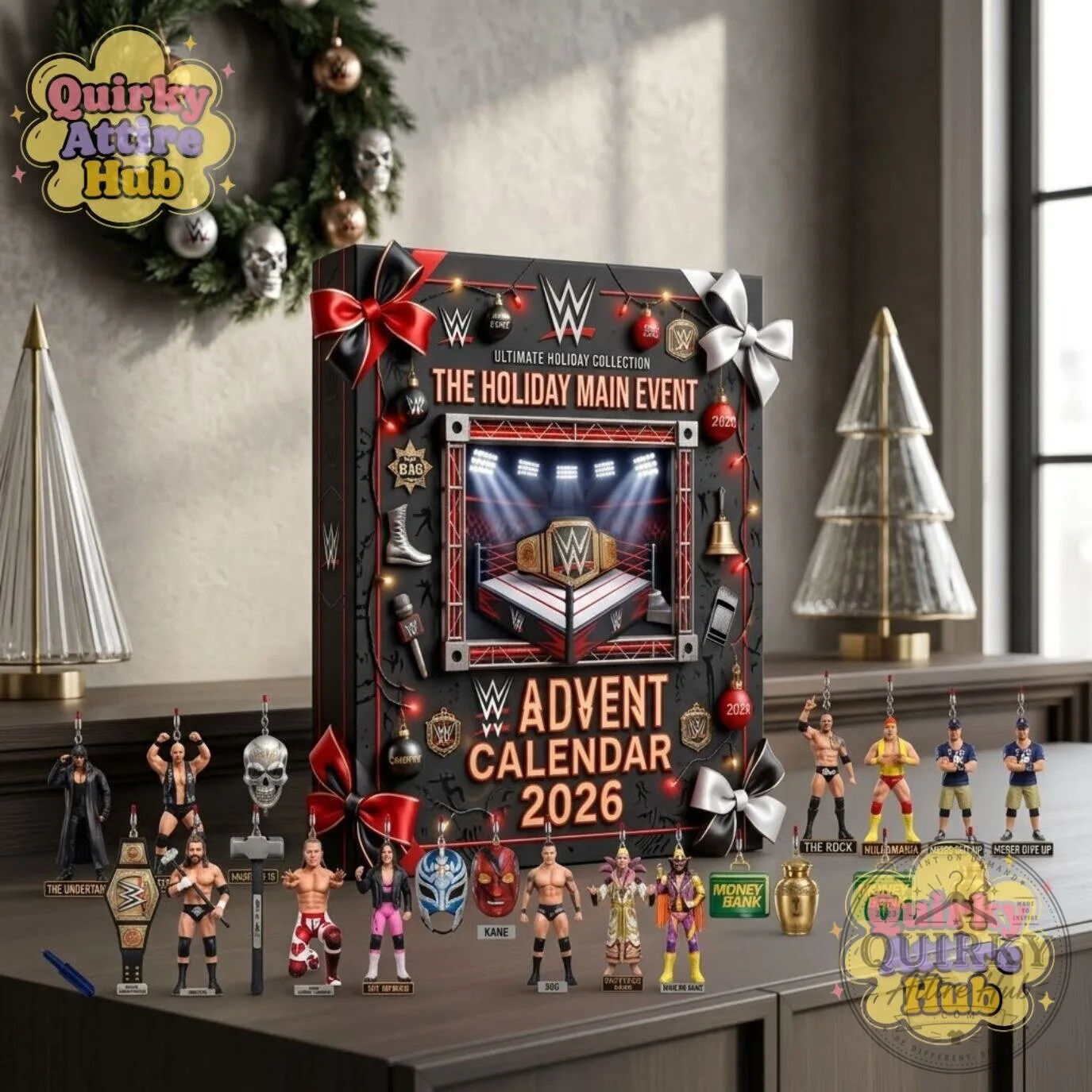 WWE Holiday Advent Calendar 2026 24-Day Christmas 12 WWE Holiday Advent Calendar 2026 24-Day Christmas