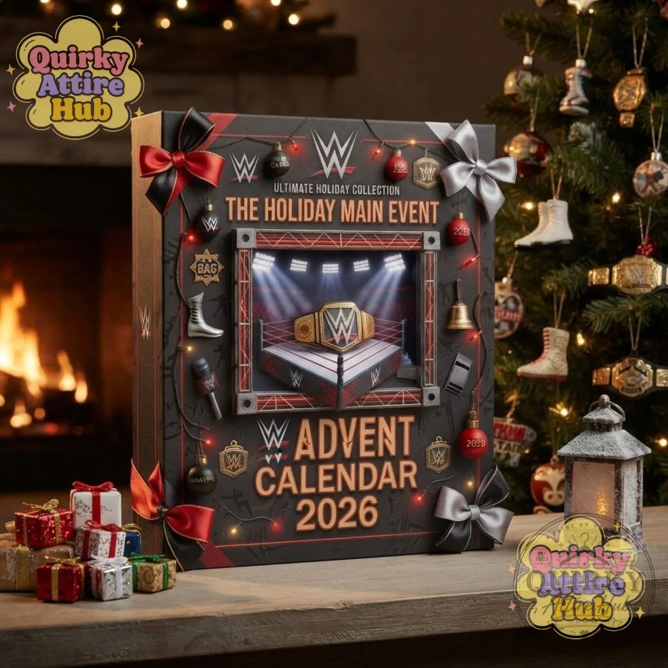WWE Holiday Advent Calendar 2026 24-Day Christmas 14 WWE Holiday Advent Calendar 2026 24-Day Christmas