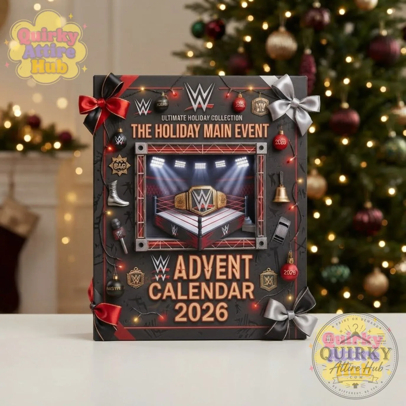 WWE Holiday Advent Calendar 2026 24-Day Christmas 15 WWE Holiday Advent Calendar 2026 24-Day Christmas