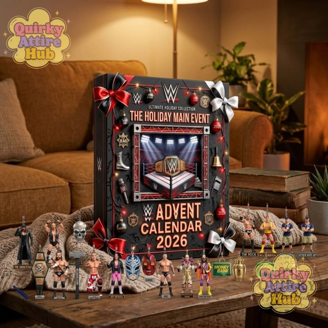 WWE Holiday Advent Calendar 2026 24-Day Christmas 16 WWE Holiday Advent Calendar 2026 24-Day Christmas