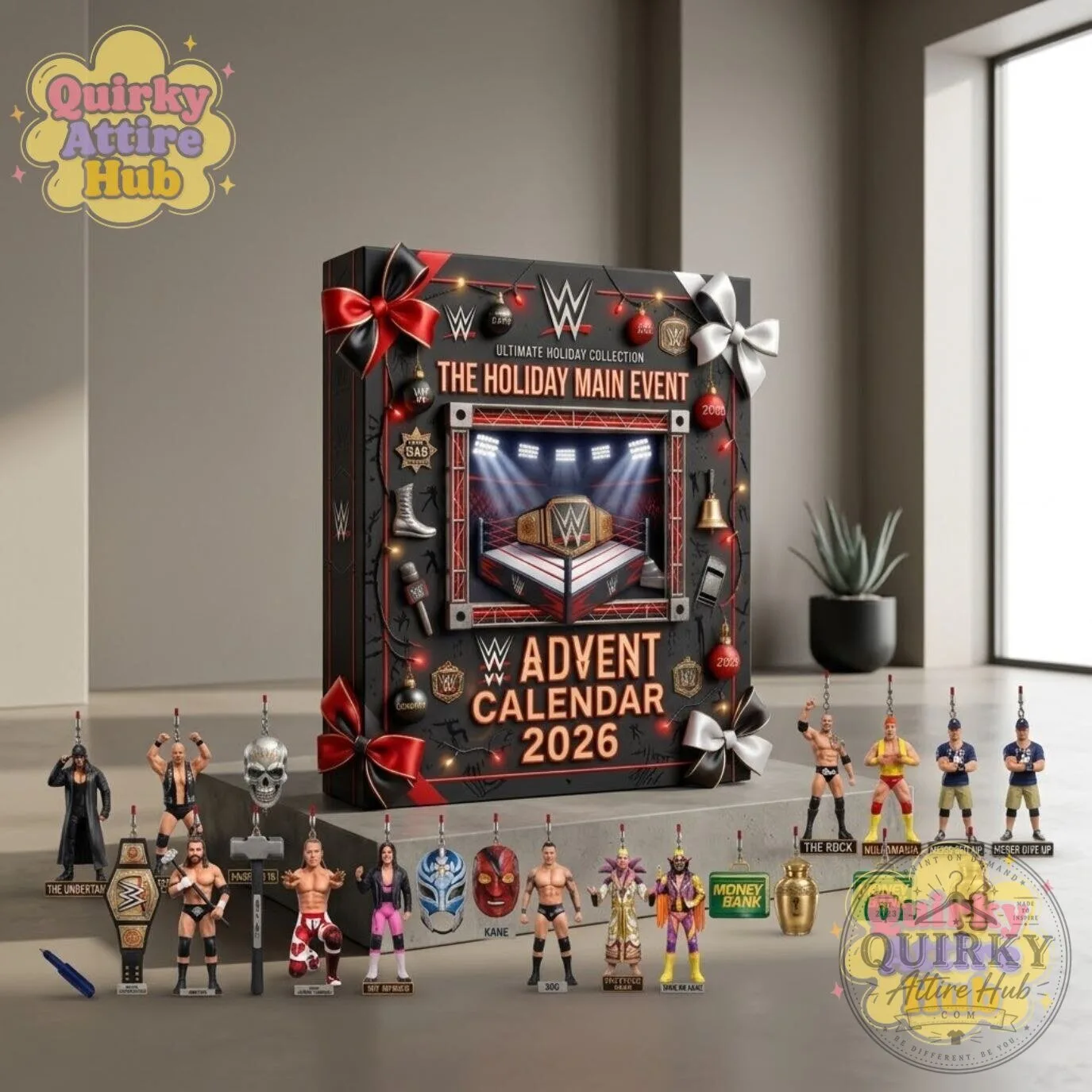 WWE Holiday Advent Calendar 2026 24-Day Christmas 17 WWE Holiday Advent Calendar 2026 24-Day Christmas