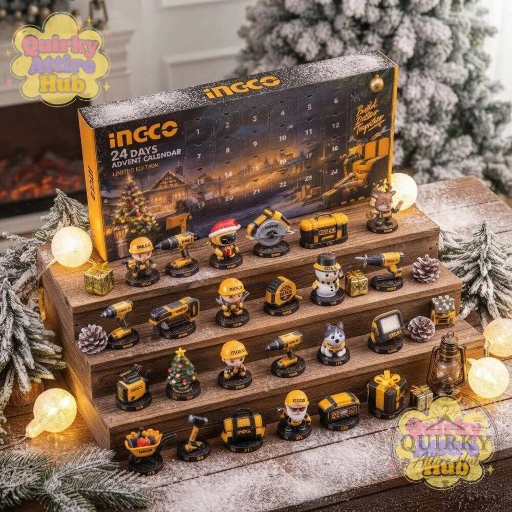 INGCO Tools 24-Day Advent Calendar Household & Giftable Tool Set 16 INGCO Tools 24-Day Advent Calendar Household & Giftable Tool Set
