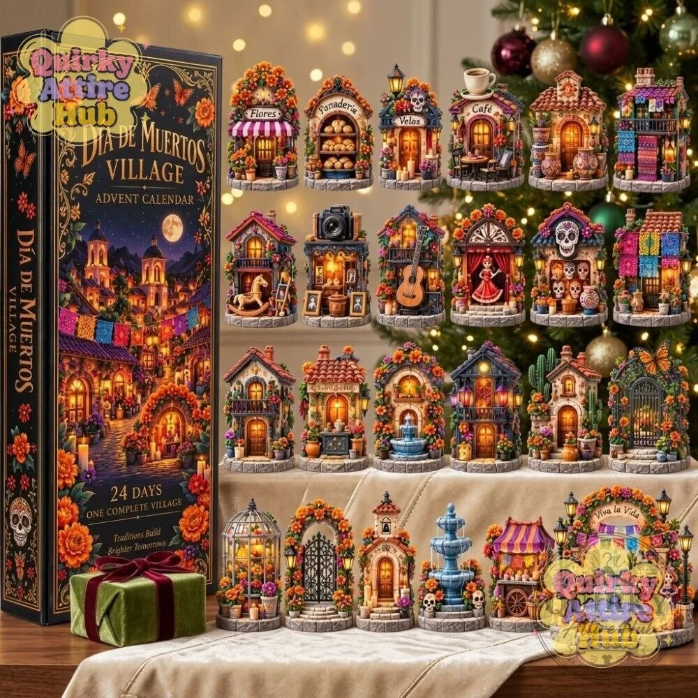 Dia de Muertos Village 2026 24-Day Advent Calendar