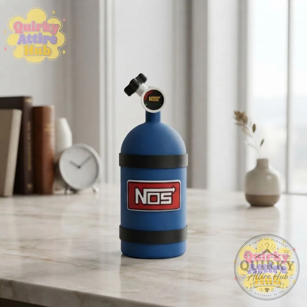 Fast & Furious Blue NOS Nitrous Bottle Style Novelty Drink Tumbler 22 Fast & Furious Blue NOS Nitrous Bottle Style Novelty Drink Tumbler