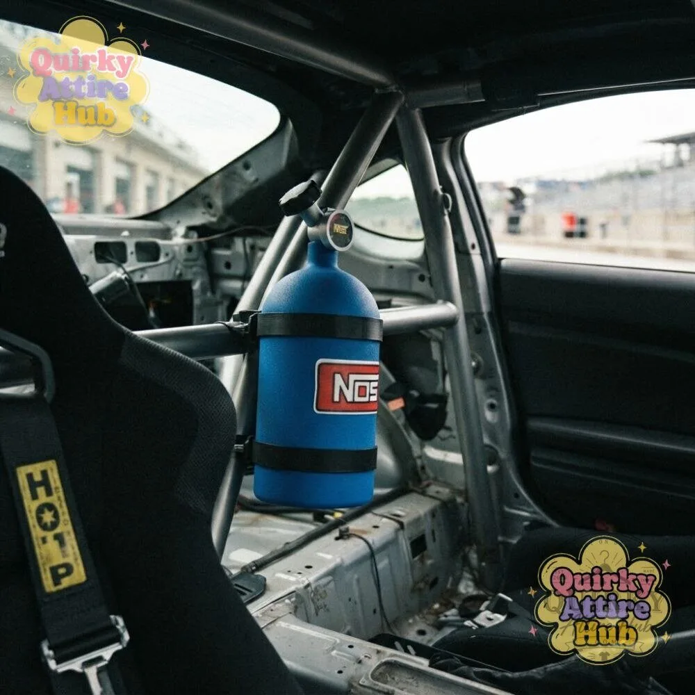 Fast & Furious Blue NOS Nitrous Bottle Style Novelty Drink Tumbler 24 Fast & Furious Blue NOS Nitrous Bottle Style Novelty Drink Tumbler