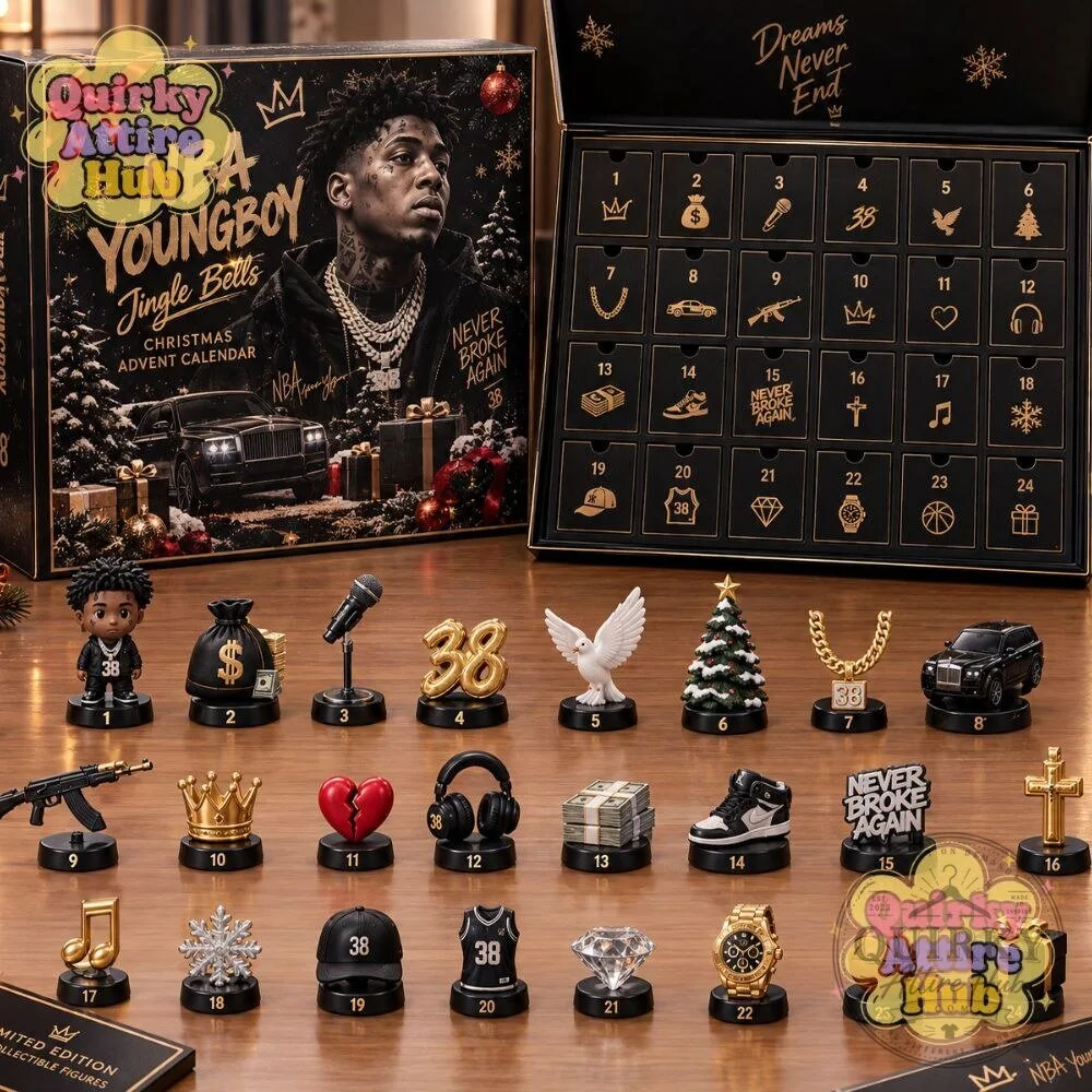 NBA YoungBoy Jingle Bells Christmas 24-Day Advent Calendar