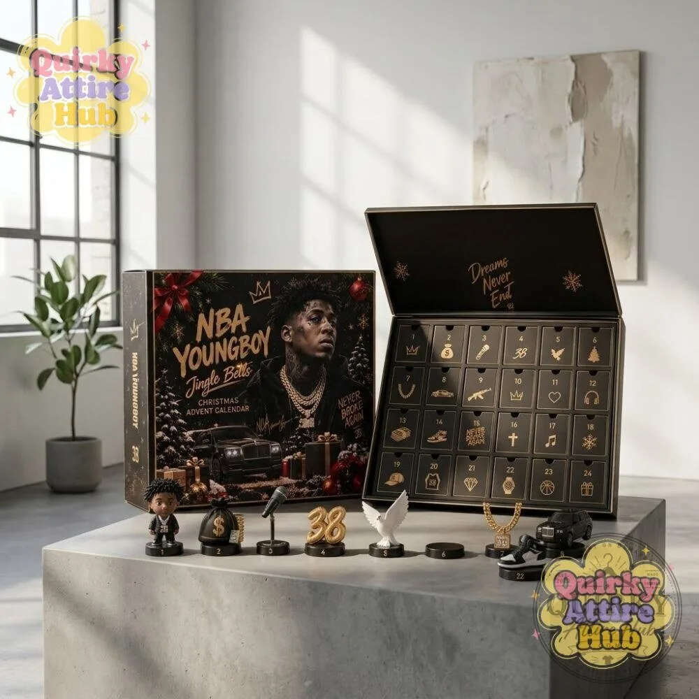NBA YoungBoy Jingle Bells Christmas 24-Day Advent Calendar 27 NBA YoungBoy Jingle Bells Christmas 24-Day Advent Calendar