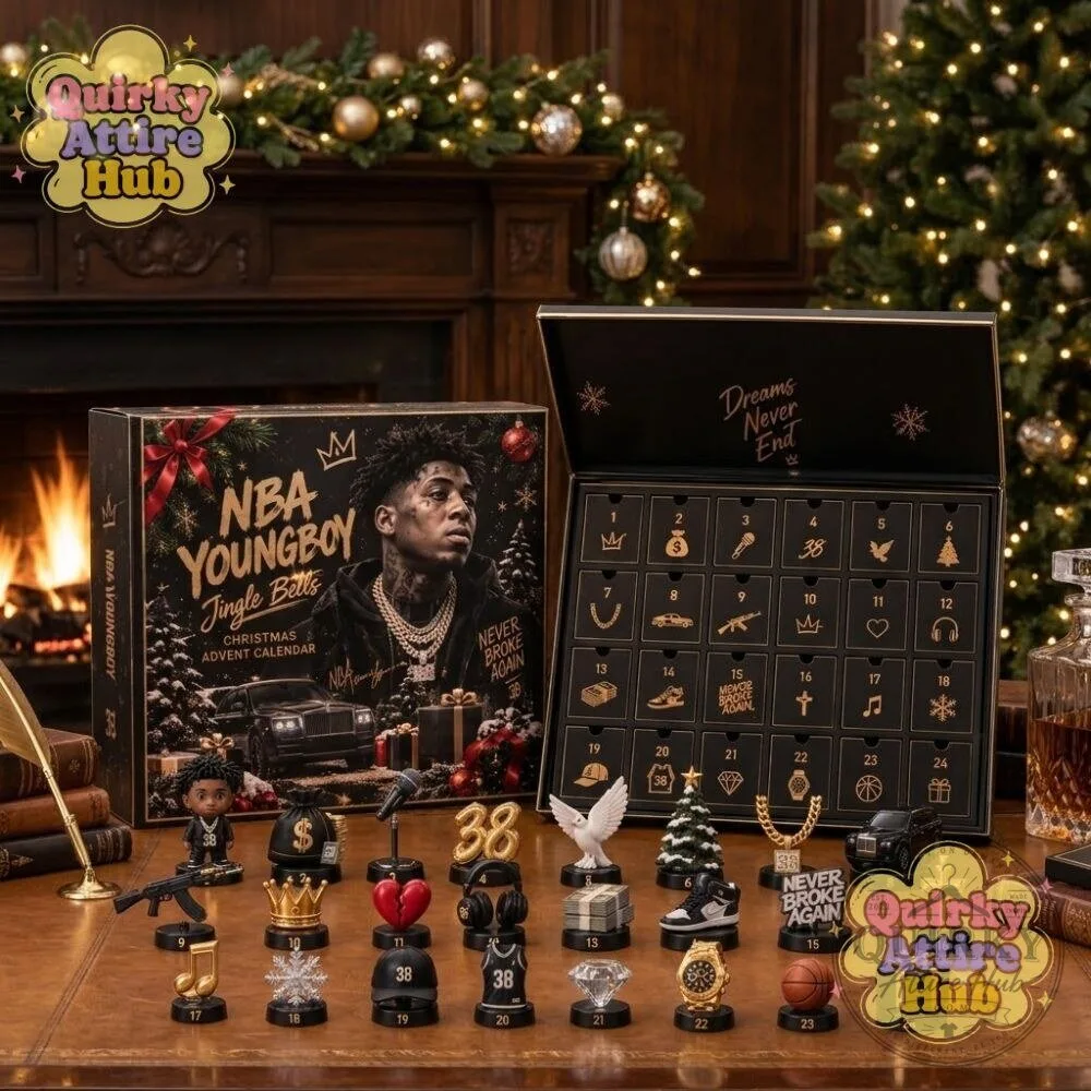 NBA YoungBoy Jingle Bells Christmas 24-Day Advent Calendar 28 NBA YoungBoy Jingle Bells Christmas 24-Day Advent Calendar