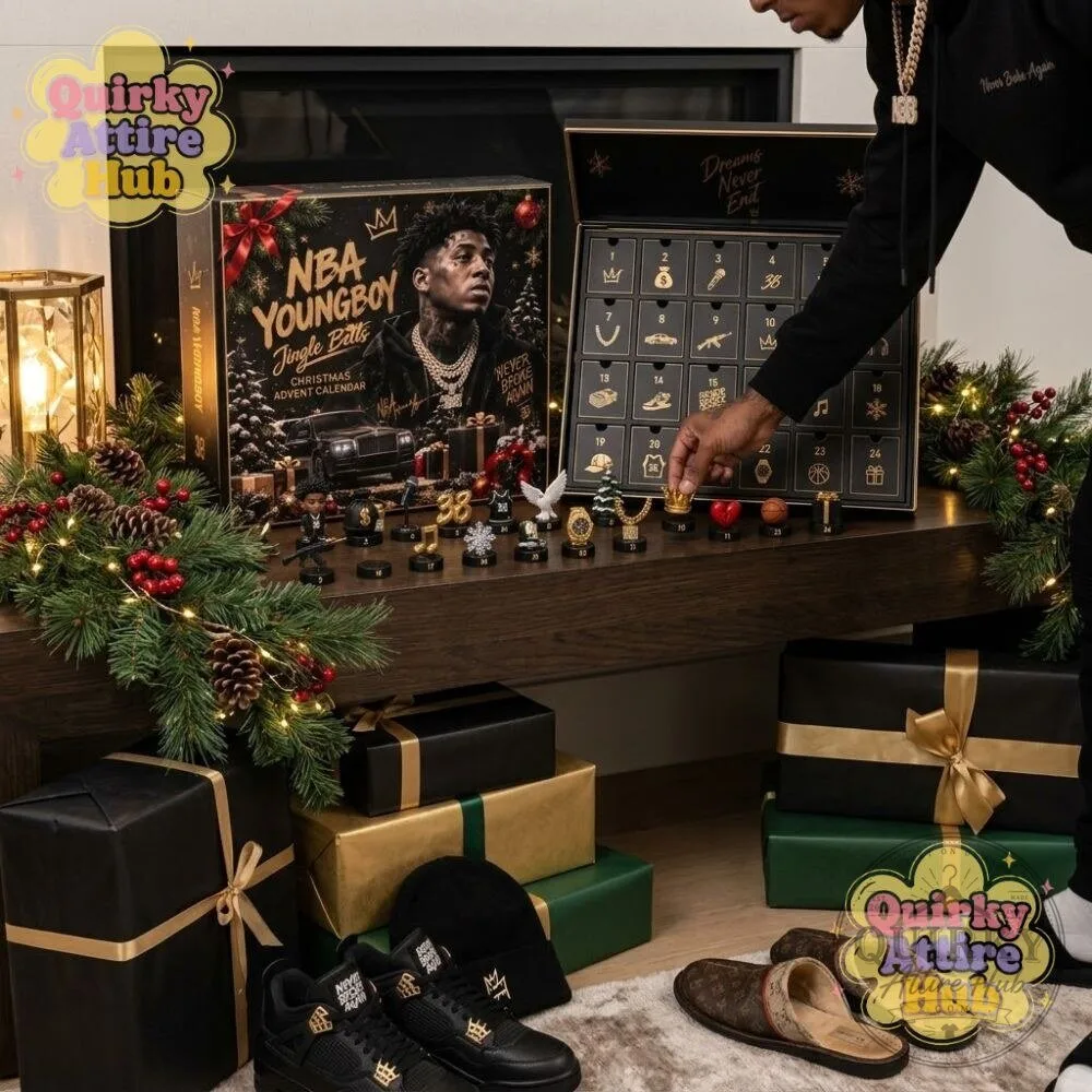 NBA YoungBoy Jingle Bells Christmas 24-Day Advent Calendar 35 NBA YoungBoy Jingle Bells Christmas 24-Day Advent Calendar