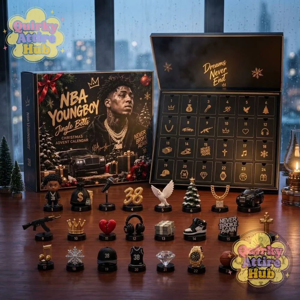 NBA YoungBoy Jingle Bells Christmas 24-Day Advent Calendar 37 NBA YoungBoy Jingle Bells Christmas 24-Day Advent Calendar