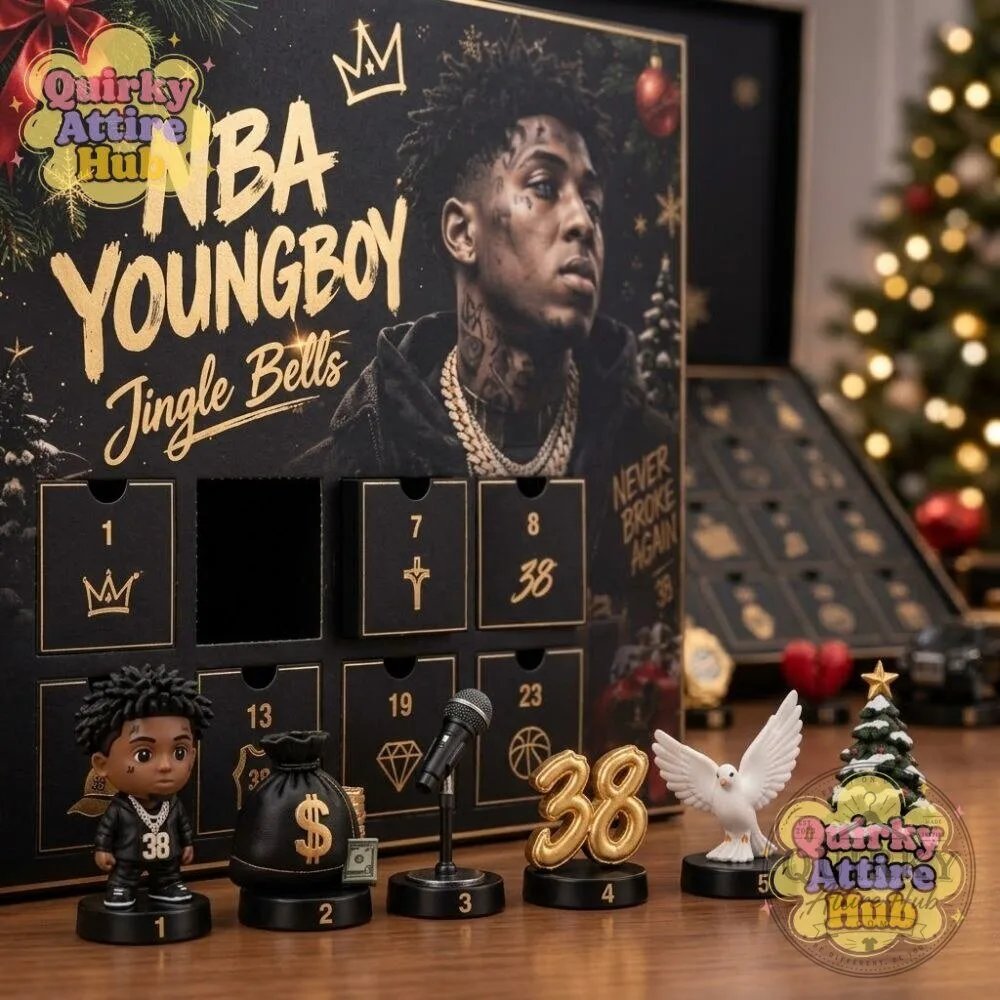 NBA YoungBoy Jingle Bells Christmas 24-Day Advent Calendar 39 NBA YoungBoy Jingle Bells Christmas 24-Day Advent Calendar