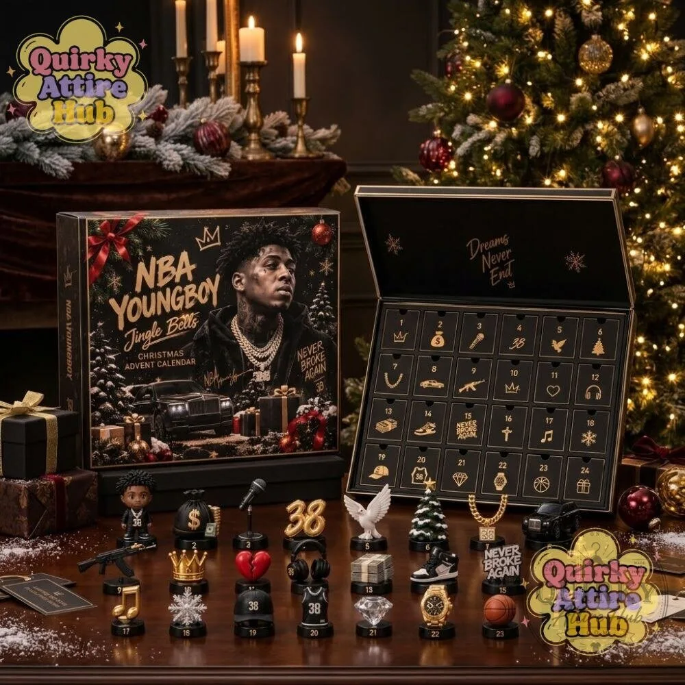 NBA YoungBoy Jingle Bells Christmas 24-Day Advent Calendar 41 NBA YoungBoy Jingle Bells Christmas 24-Day Advent Calendar