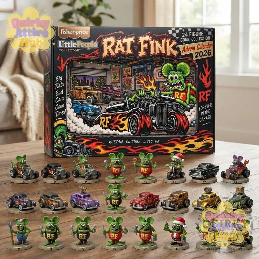 Fisher-Price Little People Collector Rat Fink Advent Calendar 2026 14 Fisher-Price Little People Collector Rat Fink Advent Calendar 2026
