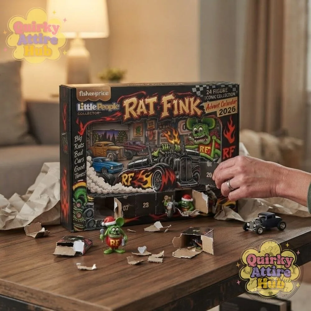 Fisher-Price Little People Collector Rat Fink Advent Calendar 2026 18 Fisher-Price Little People Collector Rat Fink Advent Calendar 2026