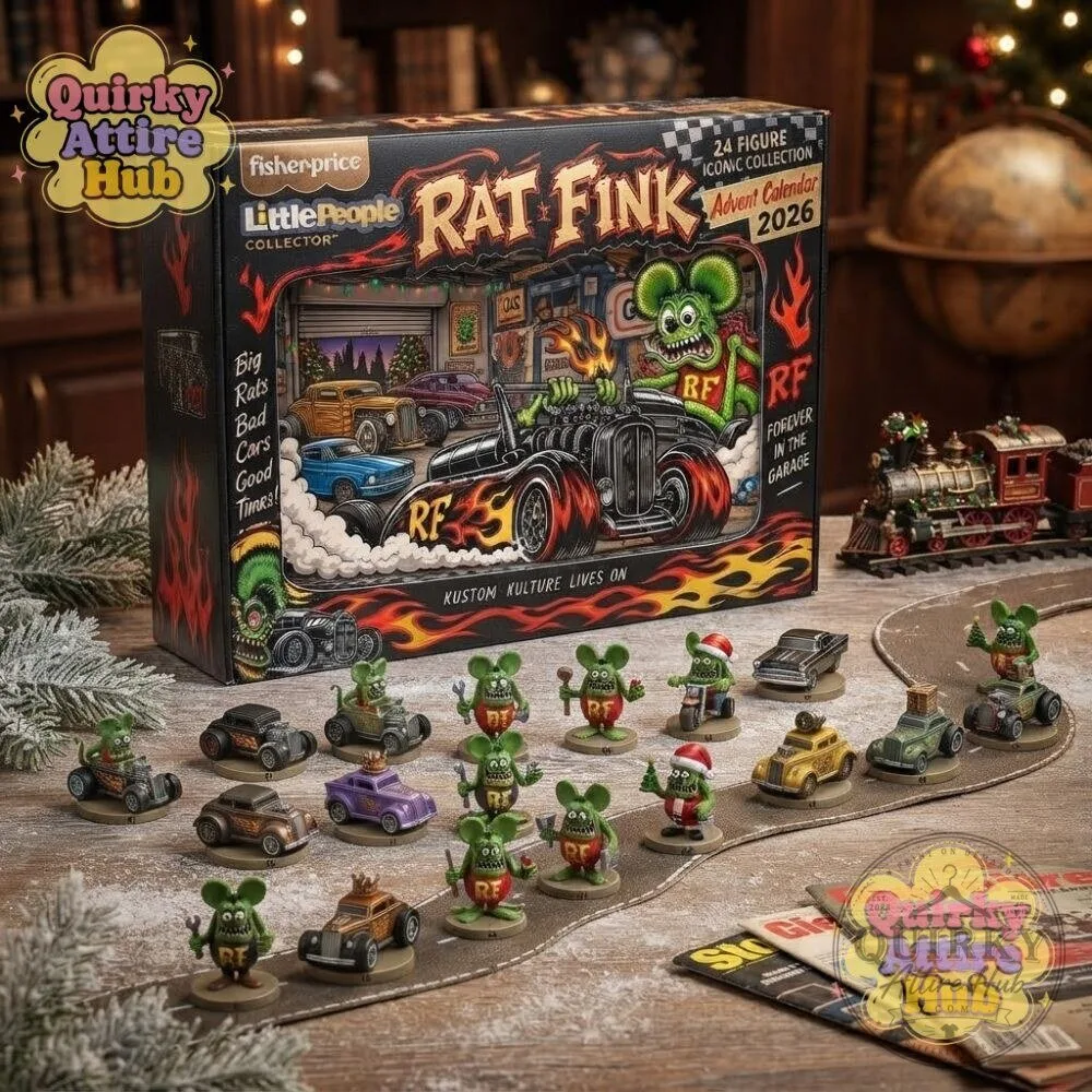 Fisher-Price Little People Collector Rat Fink Advent Calendar 2026 19 Fisher-Price Little People Collector Rat Fink Advent Calendar 2026