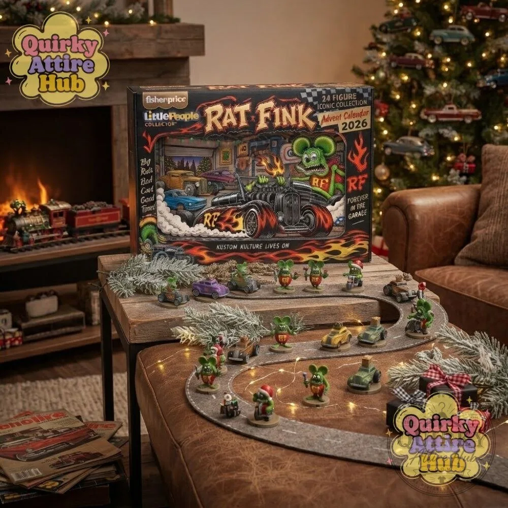 Fisher-Price Little People Collector Rat Fink Advent Calendar 2026 20 Fisher-Price Little People Collector Rat Fink Advent Calendar 2026