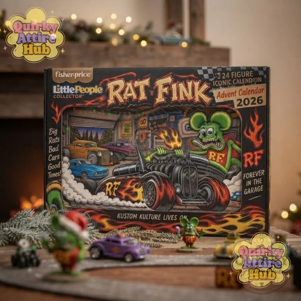 Fisher-Price Little People Collector Rat Fink Advent Calendar 2026 21 Fisher-Price Little People Collector Rat Fink Advent Calendar 2026