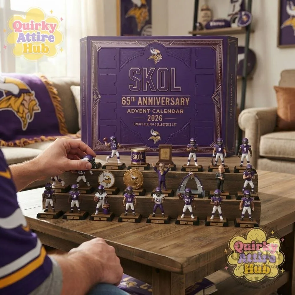 Minnesota Vikings SKOL 65th Anniversary Advent Calendar 2026