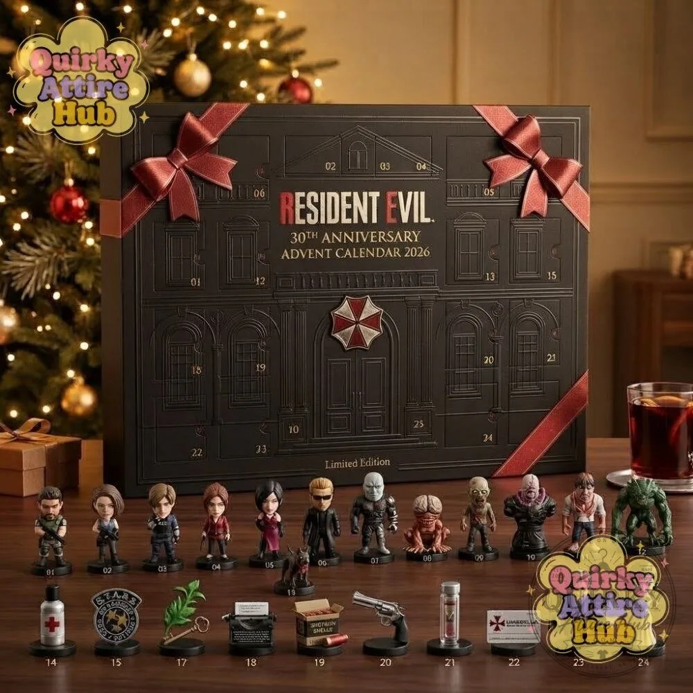 Resident Evil 30th Anniversary Advent Calendar 2026 Holiday Countdow