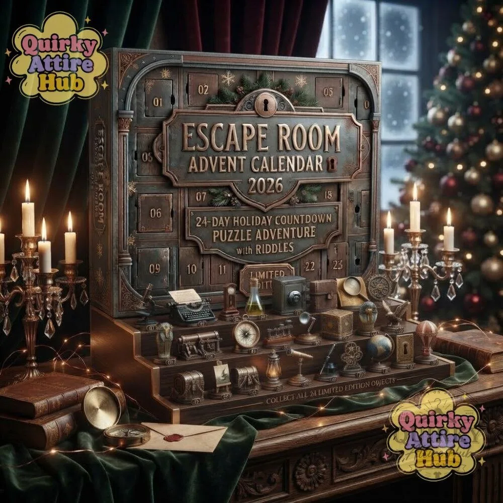 Escape Room Advent Calendar 2026 24-Day Holiday Countdown Puzzle Adventure with Riddles 18 Escape Room Advent Calendar 2026 24-Day Holiday Countdown Puzzle Adventure with Riddles