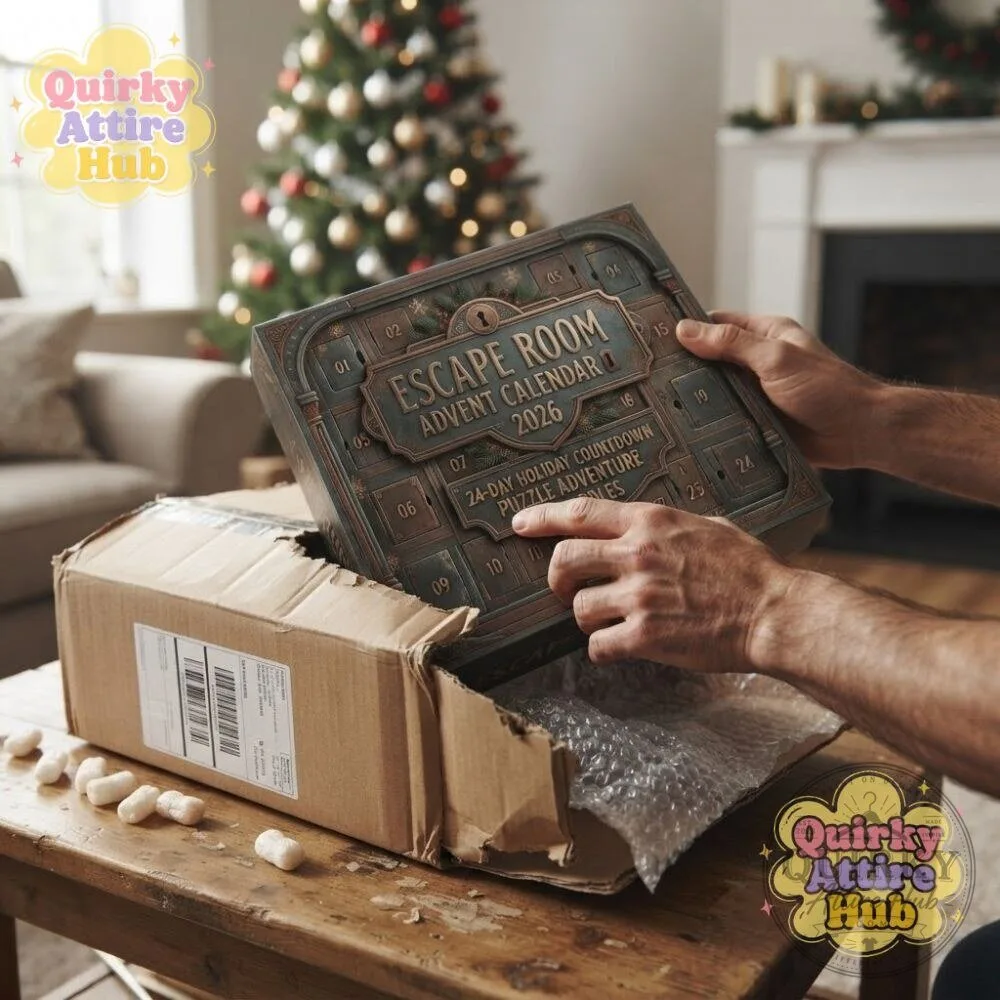Escape Room Advent Calendar 2026 24-Day Holiday Countdown Puzzle Adventure with Riddles 19 Escape Room Advent Calendar 2026 24-Day Holiday Countdown Puzzle Adventure with Riddles