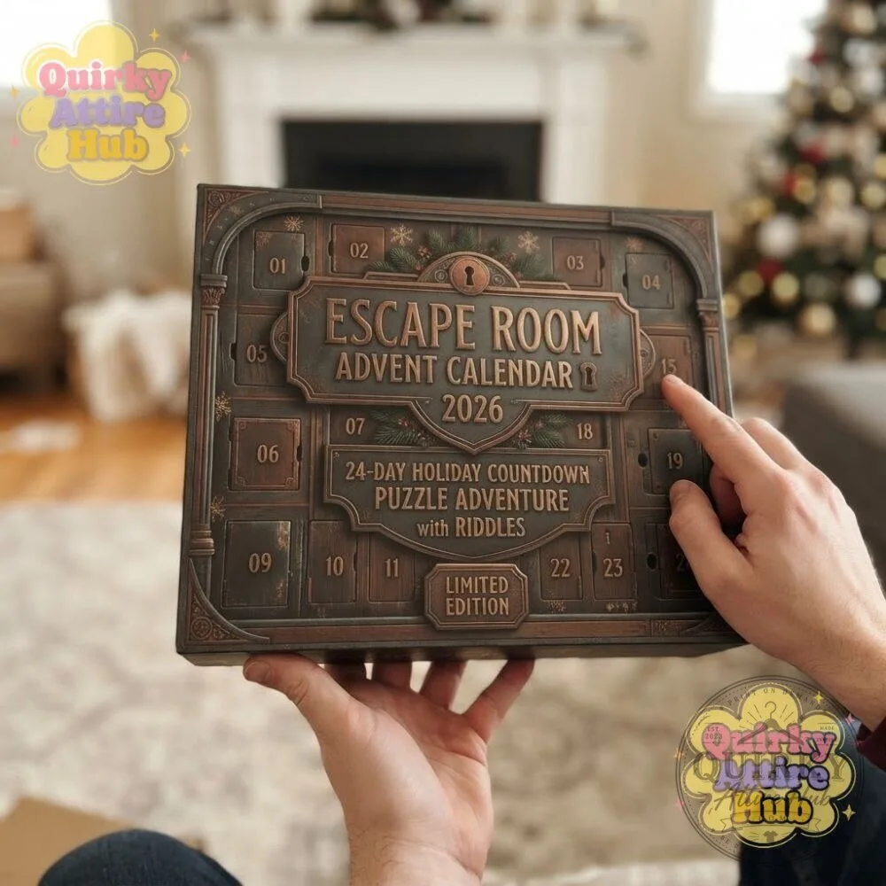Escape Room Advent Calendar 2026 24-Day Holiday Countdown Puzzle Adventure with Riddles 20 Escape Room Advent Calendar 2026 24-Day Holiday Countdown Puzzle Adventure with Riddles