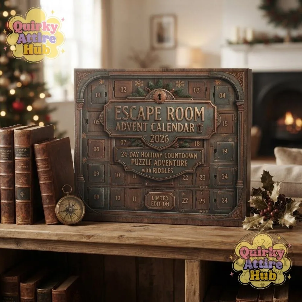 Escape Room Advent Calendar 2026 24-Day Holiday Countdown Puzzle Adventure with Riddles 21 Escape Room Advent Calendar 2026 24-Day Holiday Countdown Puzzle Adventure with Riddles