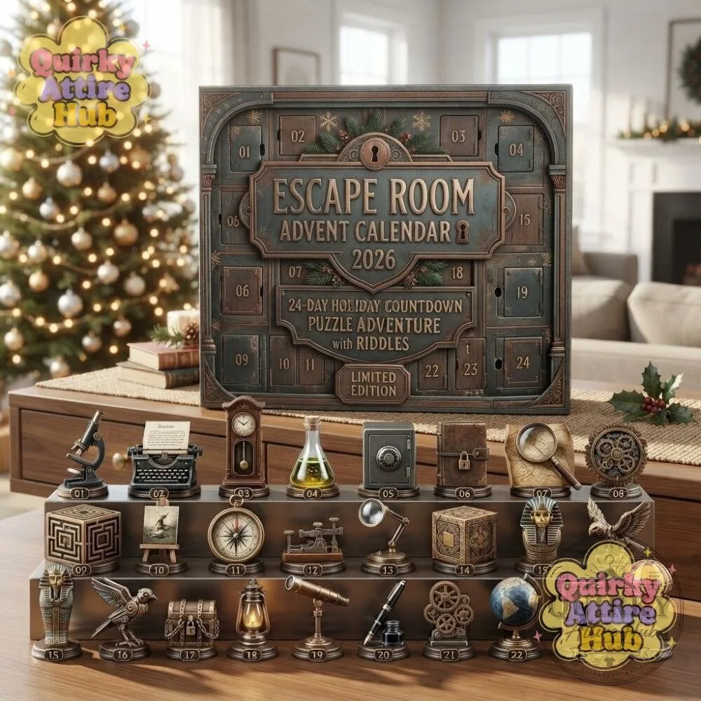 Escape Room Advent Calendar 2026 24-Day Holiday Countdown Puzzle Adventure with Riddles 23 Escape Room Advent Calendar 2026 24-Day Holiday Countdown Puzzle Adventure with Riddles