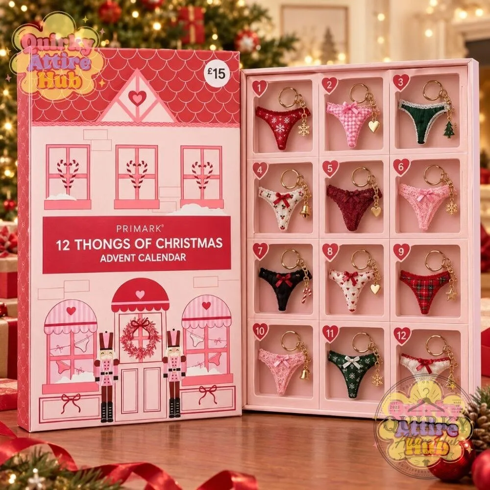 Primark's 12 Thongs of Christmas Advent Calendar 2026 12-Day Countdown